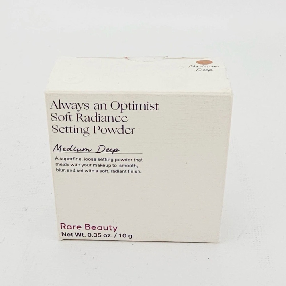 Rare Beauty Always an Optimist Soft Radiance Setting Powder Medium Deep Full Sz